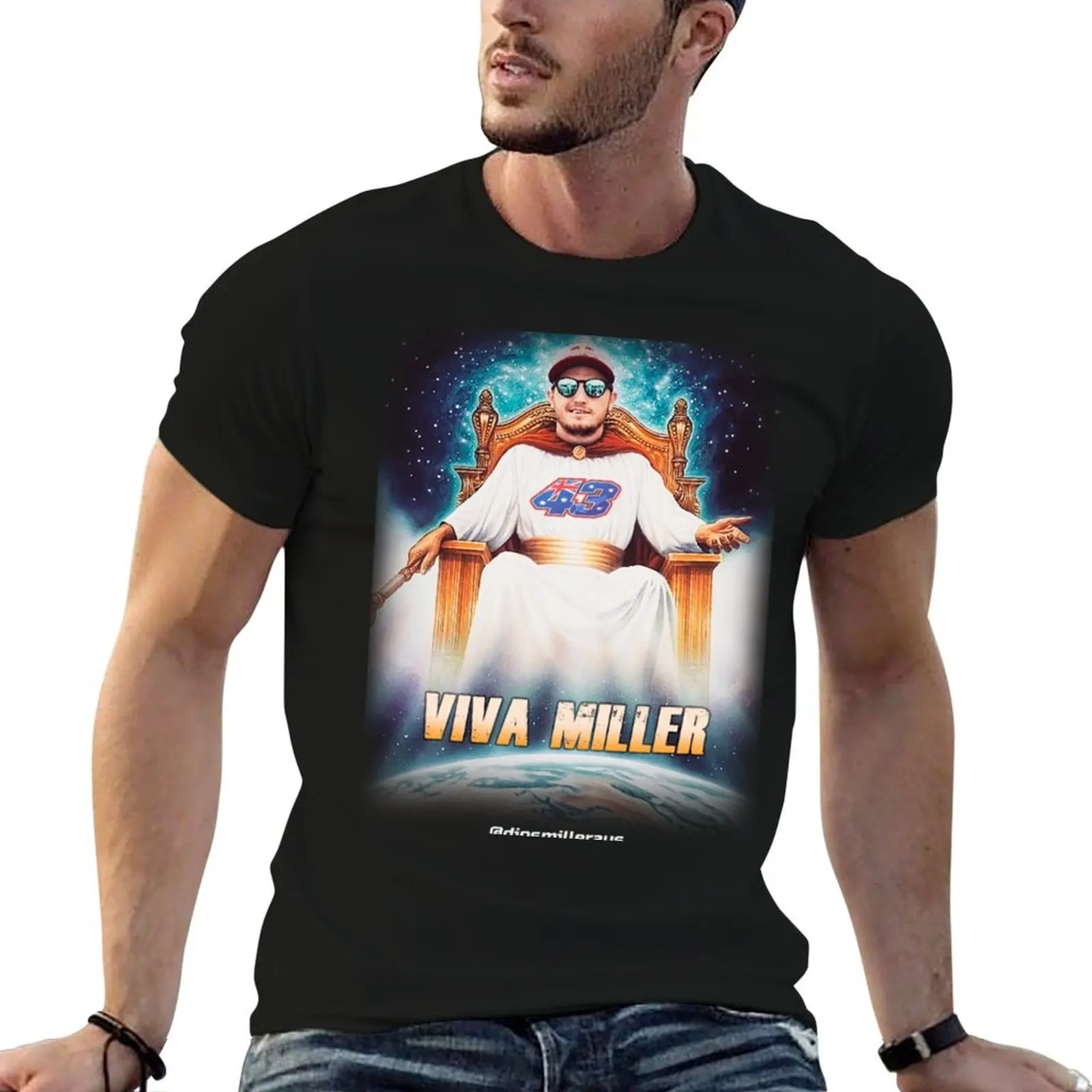 

cotton VivaMiller T-Shirt tshirt 100% man tshirt