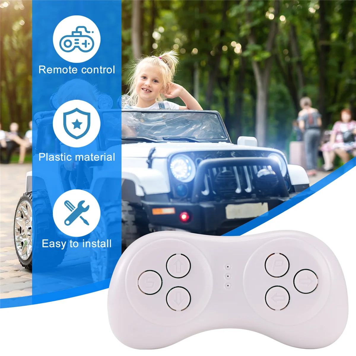 A06T-Kids Electric Vehicle RX18 Remote Control Children Electric Vehicle