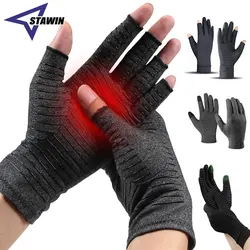 Gants de compression en cuivre pour arthrite, mitaines pour rhumatoïde, arthrose, gonflement, tunnel carpien, main, instituts oto