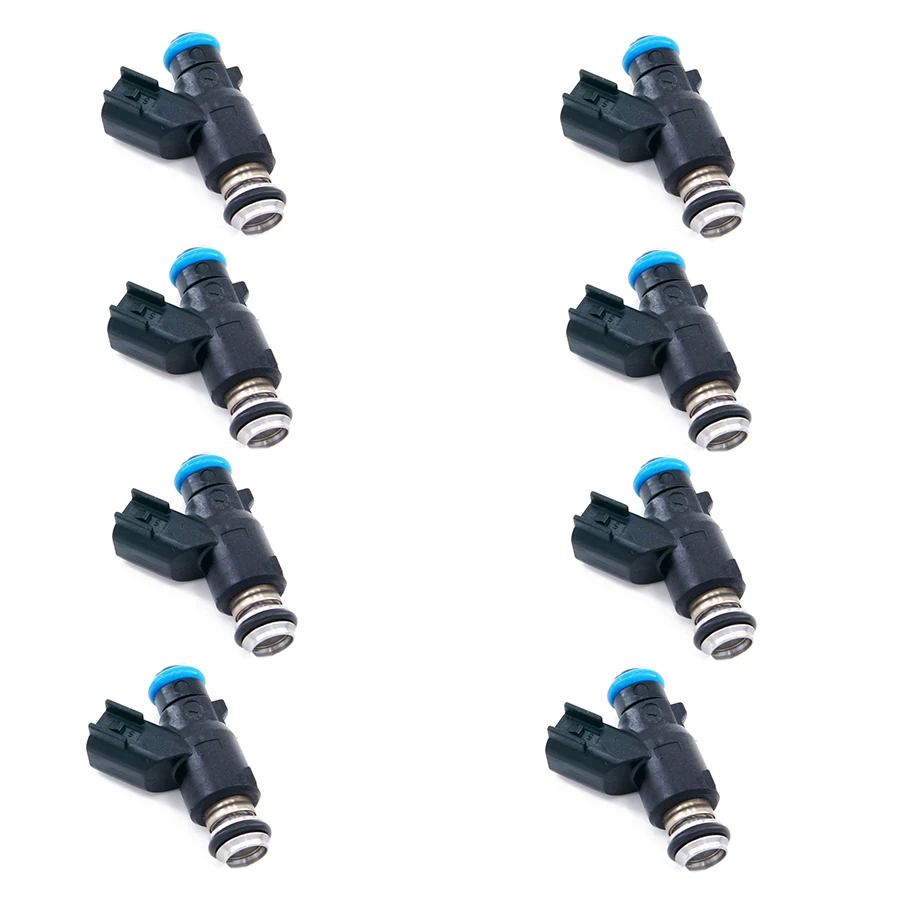 

Set of 8 Fuel Injectors 12613412 Fits for GMC 6.0L Silverado Sierra 10-13 6.6L