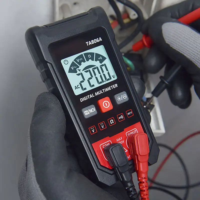 

Compact Digital Multimeter Tester With Auto Recognition