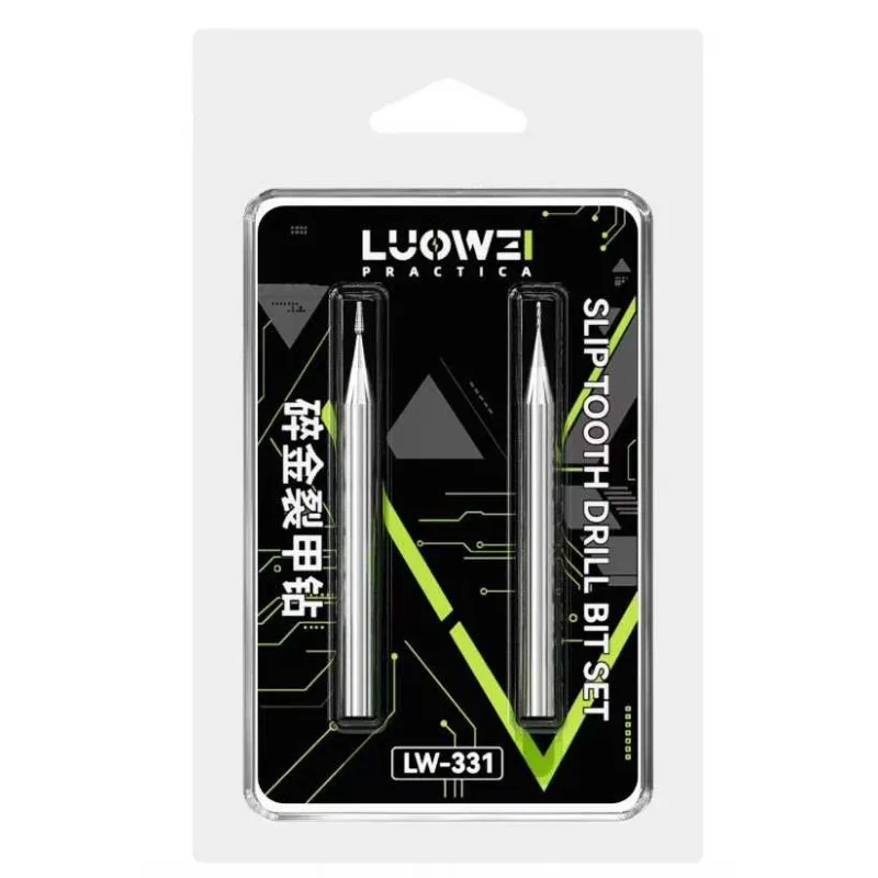 LUOWEI LW-331 Phone Repair Stripped Screw Extractor Alloy 2.35mm for Phone Sliding Drill Bit Removal Extraction Tool