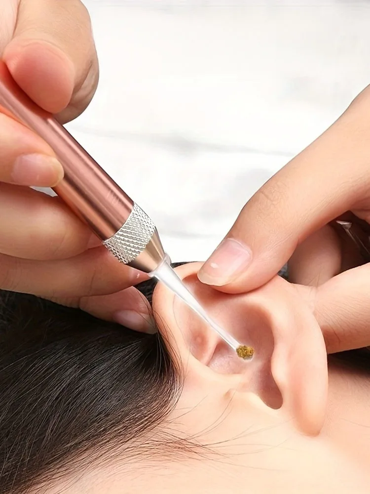 Luminous Ear Spoon Ear Pick - Ear Wax Removal Tool for Adults - Household Ear Cleaner with Light