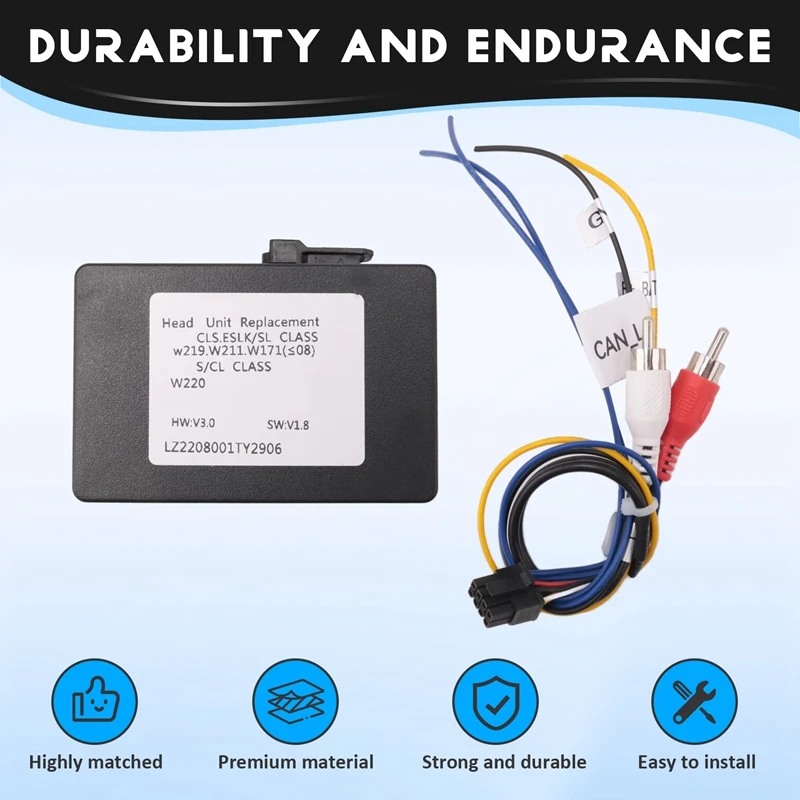 Super Sale Car MOST Digital Data Optical Box for Mercedes Benz S/CL SL ECS CLK E ML E Class W211 Fiber Optic Decoder Radio Adapt