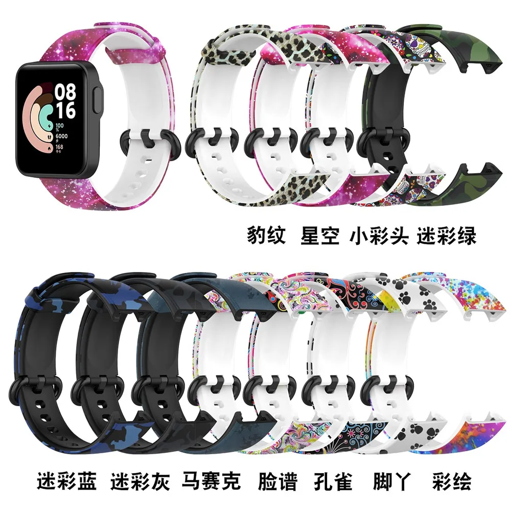 BEHUA Silikonarmband Ersatz für Xiaomi MI Watch Lite Redmi Armband Zubehör Uhrenarmband Sport Mode Correa Gürtel – Detail 7