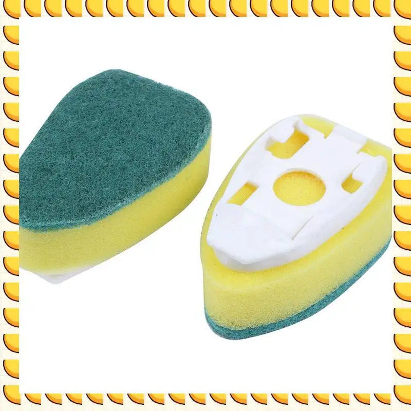 

BAAU, 72 шт., сменные насадки для палочек для посуды, сменные насадки для губки, подушечки для чистки, сверхмощная губка для палочки для посуды