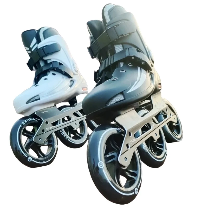 Pro 3-wielige inline speed-schaatsen voor racen/kinderen, ideaal voor binnen- en buitensporten.