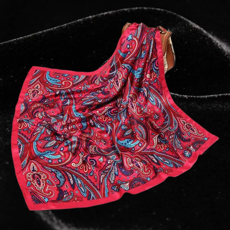 Bohemian Ethnic Style Classic Fashion European  American Women's Cashew Patterned Square Scarves Headscarves Scarves Everyday