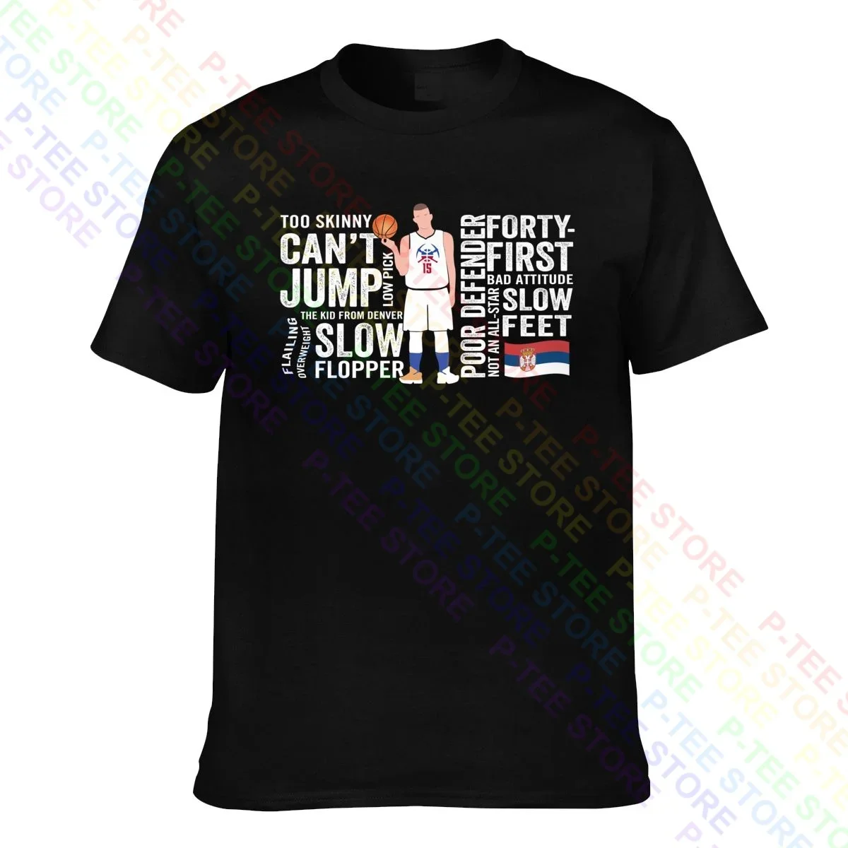 Nikola Jokic Mvp T-shirt Tee Shirt Best Unique Splicing Best Seller