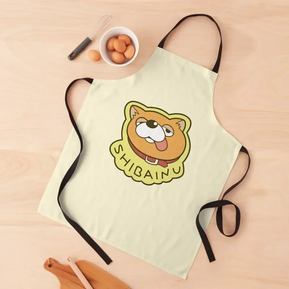 

The Way Of The Househusband - Shibainu Design Apron Men's Kitchen Kitchen Special Accessories Waterproof women New year's Apron