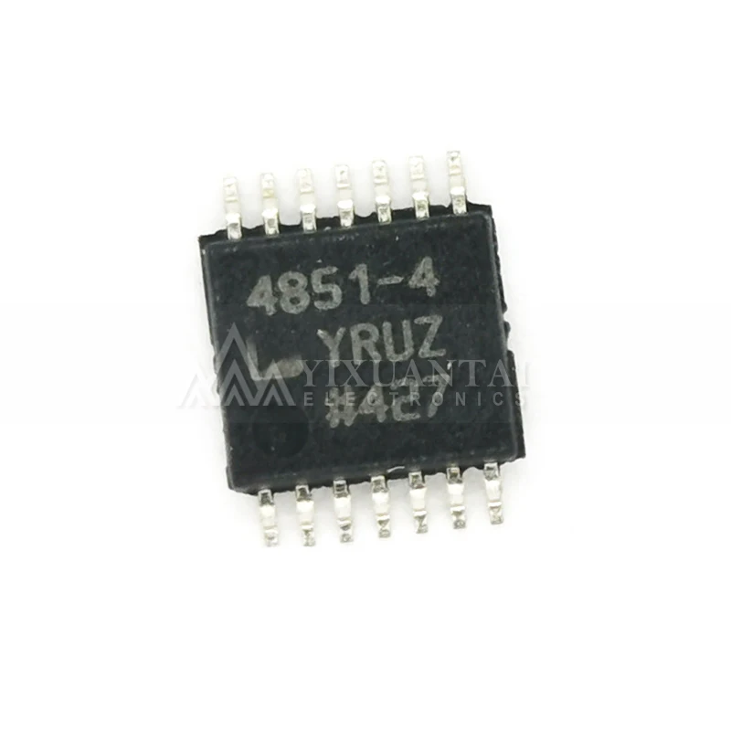 ADA4851-4YRUZ ADA4851-4 marcado 4851-4 【Op Amp Quad de alta velocidad amplificador R-R O/P ± 6V/12V automotriz 14-TSSOP 】 10 unids/lote nuevo