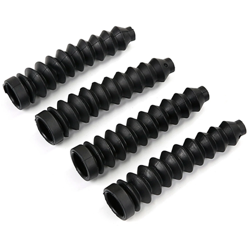 4 pçs rc carro 8mm amortecedor em forma de torre fole amortecimento kit capa poeira para 1/5 hpiaha km baja 5b 5t 5sc