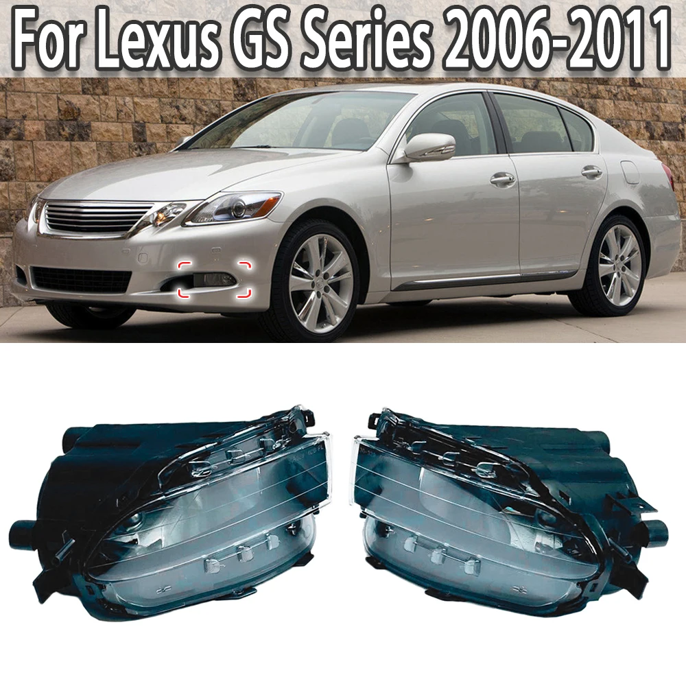 Pop Front Fog Light Fog Lamp For LEXUS GS Series 2006-2011 GS300 GS350 GS430 GS460 GS450H 81221-30282 81211-30312