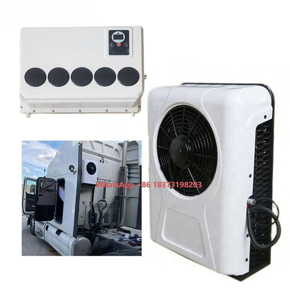 

2024 Double Fan Parking air Conditioner 12V Truck air Conditioner DC air Conditioner 24V Independent Refrigeration