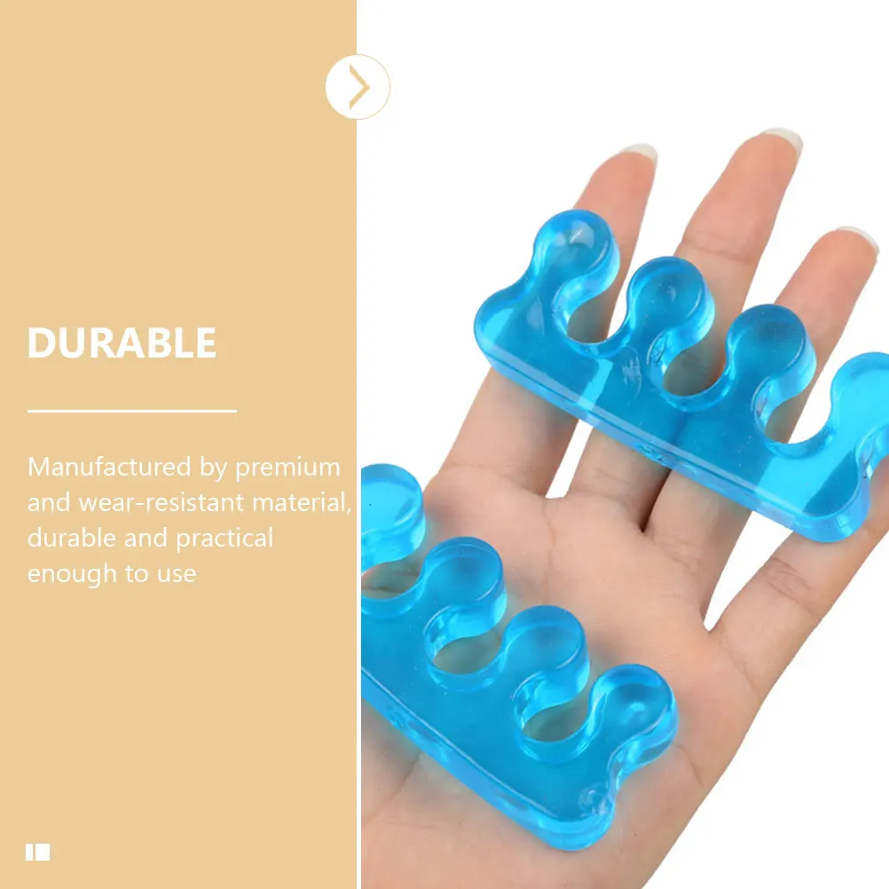 

32Pcs Foot Toe Dividers Washable Small Toe Spacers for Nail Art Manicure Salon Pedicure Tool Household Nail Separator
