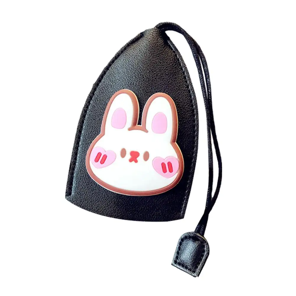 Cute Pull Out Key Holder for Keys Rabbit Bear Leather Key Holder Keychain Pull Type Pocket Key Wallets Key Box Key Case Key N6H8