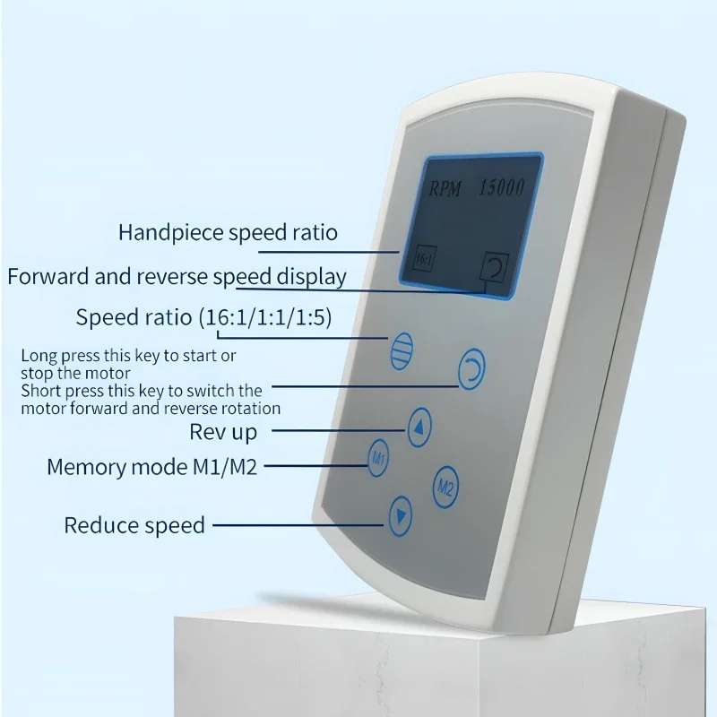 Strong Built-in MicroMotor Work With 1:5 1:1 16:1  Dentals Contra Angle Dentals Clinical Brushless Micro Motor 2000Rpm