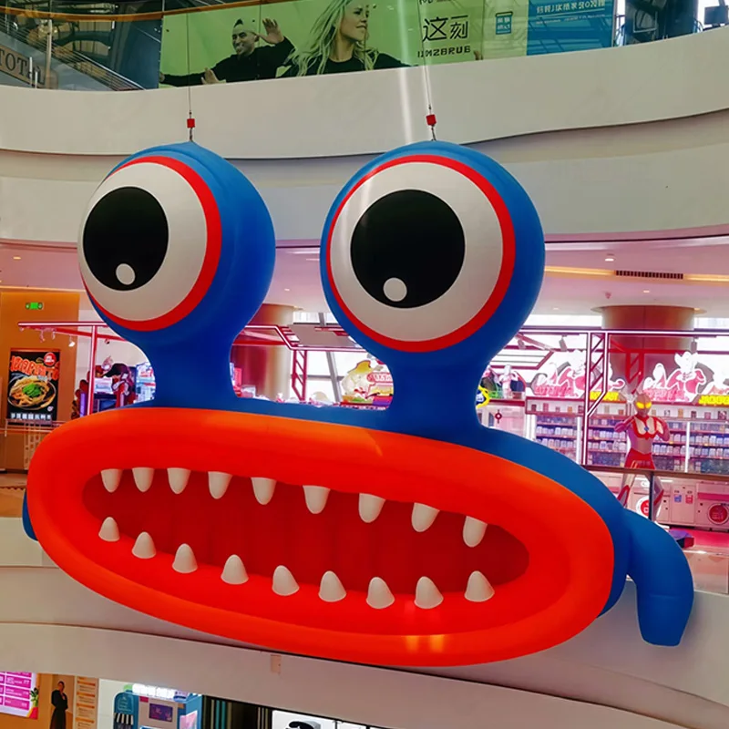 3M, 4M, 5M inflatable big-eyed monster, blower, Christmas outdoor square shopping mall event decoration props