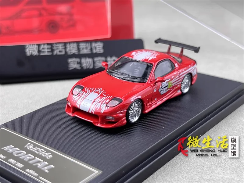 Newly Stocks Mortal 1:64 Veilside RX7 Fast And Furious Diecast Model Car In 2024