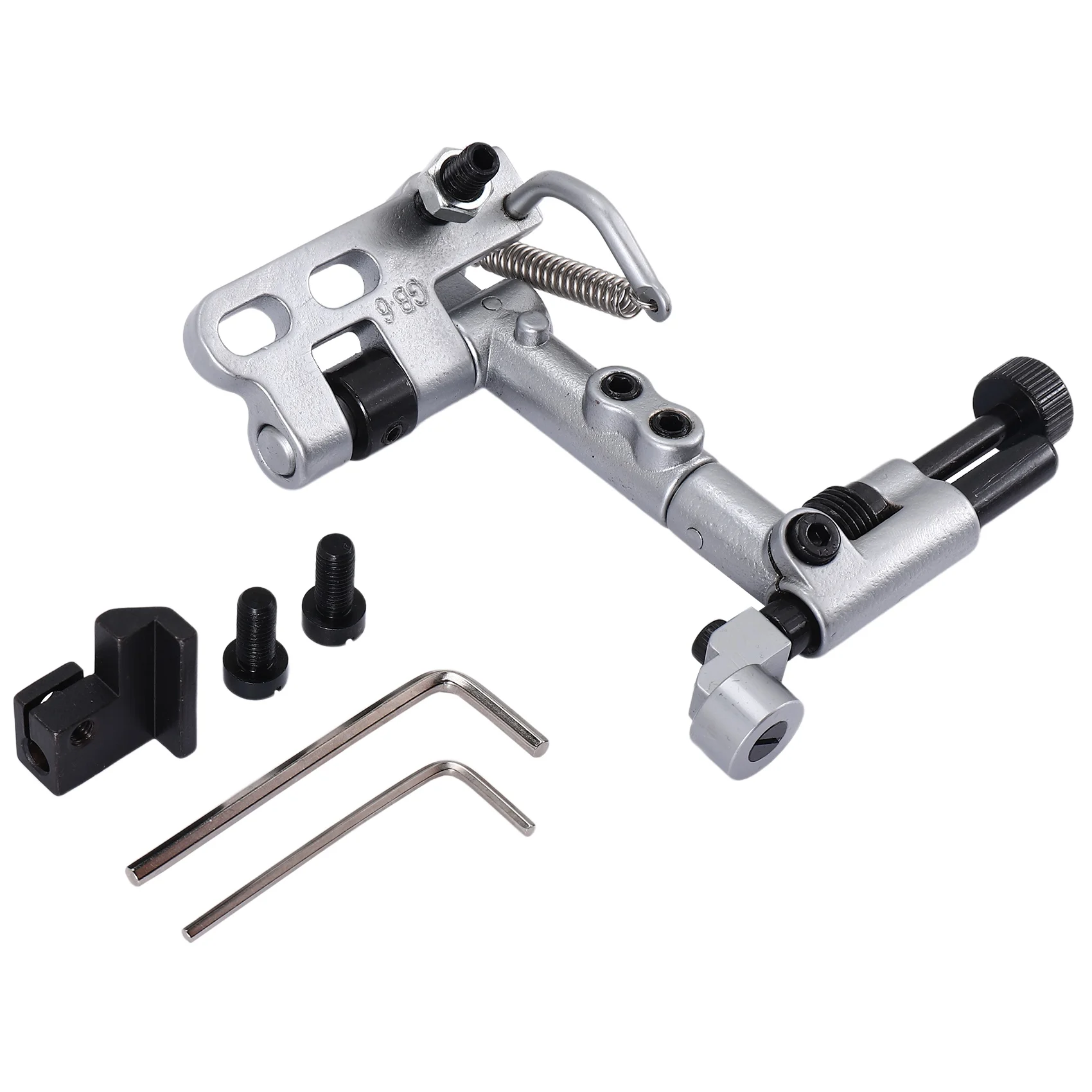 B84B Suspended for Edge Guide for Juki LU-1508 LU-1510 Industrial Sewing Machine Accessories Parts Steel Silver