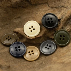 10pcs Casual Beige Button For Clothing DIY Craft Supplies Sewing Accessories Handmade Sweater Womens Dress Knitting 4Hole Button