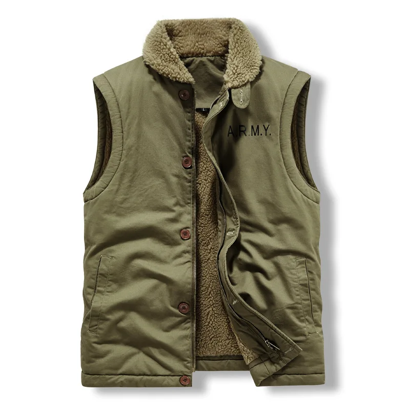 Winter New Style Work Jacket N1 Deckwear Men's Cotton Coat Amazon Cotton Sweater Loose Pure Cotton Coat With Added Insulation