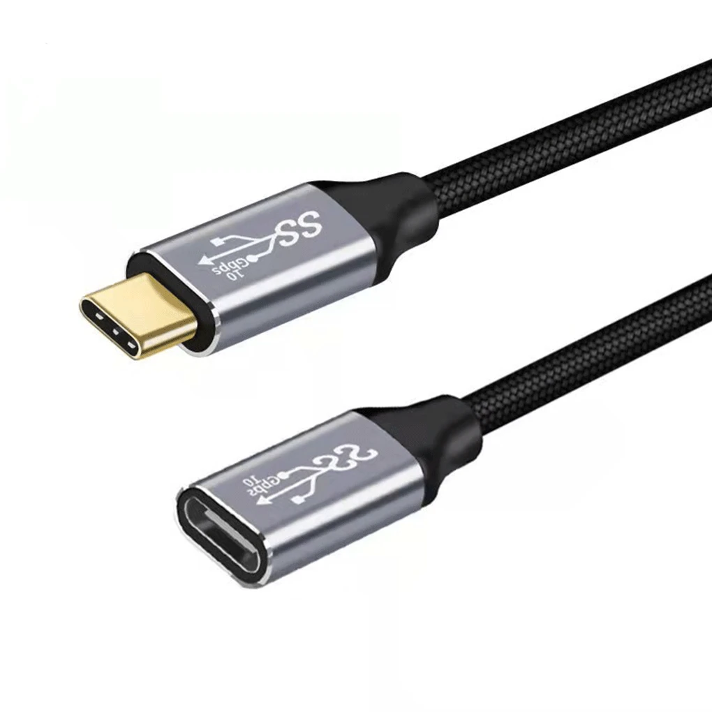 

Male to Female Type-C Data Cable Universal 10Gbps 100W Audio Video Projector Cord Meeting Room Power Adapter 3 Meter