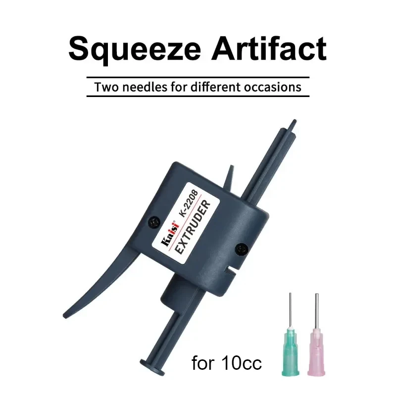 Kaisi-Solda Paste Extrusora, Manual de soldagem verde óleo Booster, Glue Rod Boosters, Descarga Oil Putter Tool, K-2208