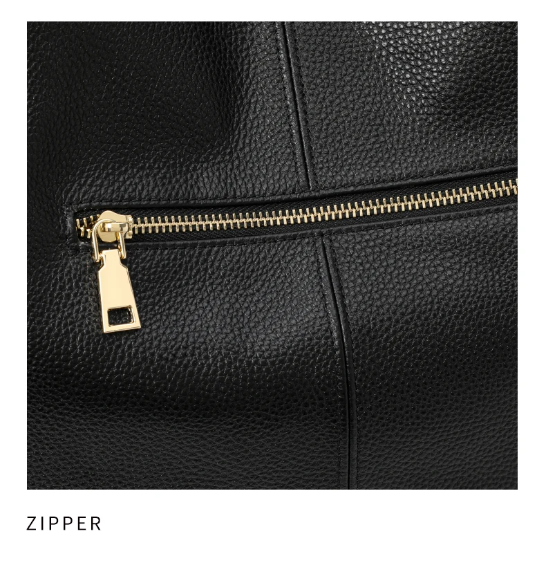 Echte Leder-Kamellien-Damenhandtasche mit abnehmbarem Schulterriemen, Einzel-Schultertasche mit großer Kapazität, abnehmbare Geldbörse aus Rindsleder – Detail 16