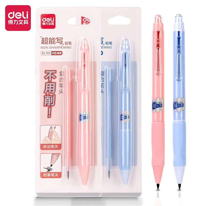 Activity Pencil for Primary School Students in First Grade with a 2mm Press Pencil, Not Easily Broken Core, Children's Correctio