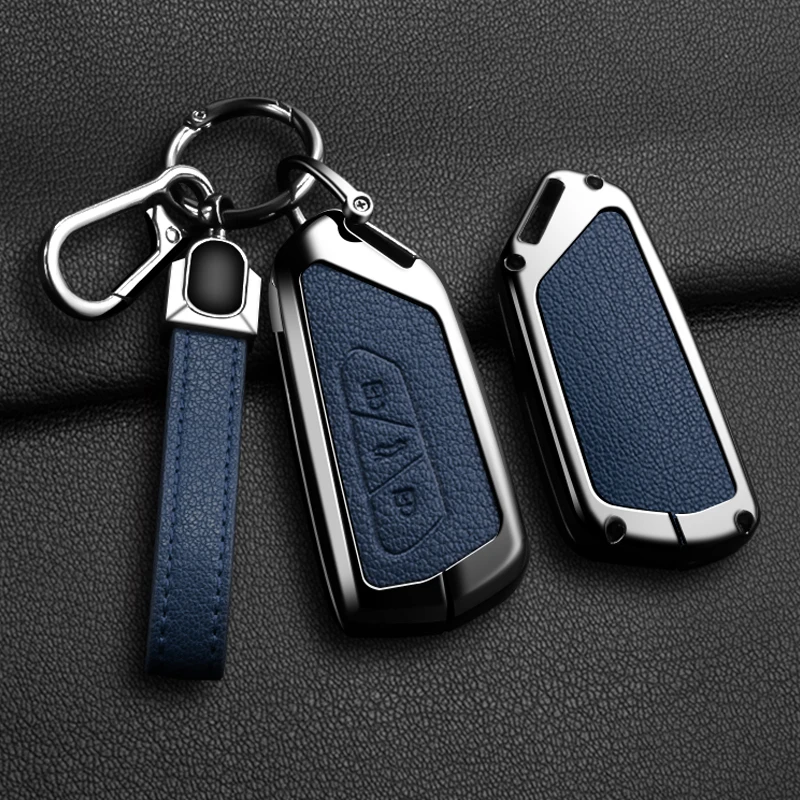 Zinc Alloy Car Key Case Cover Shell For VW Volkswagen ID.3 ID.4 Golf 8 MK8 for Cupra Skoda Octavia A8 SEAT Leon MK4 Formentor