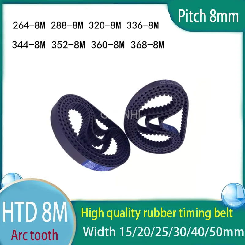 HTD8M Rubber Timing…