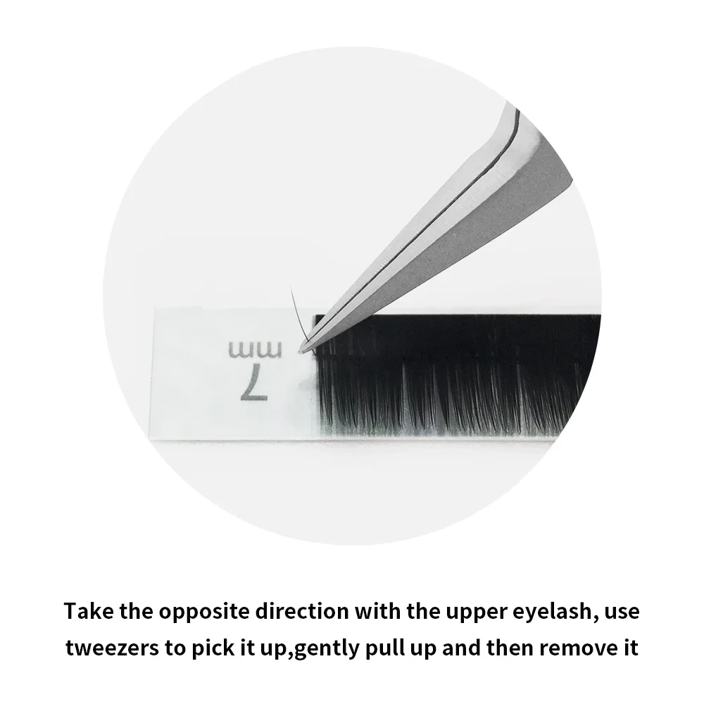 أسفل رمش ملحقات 12 صفوف/صينية مزيج 5-7 مللي متر السفلى كاذبة الفردية تحت لاش حليقة J/B/C ماكياج أداة مزود