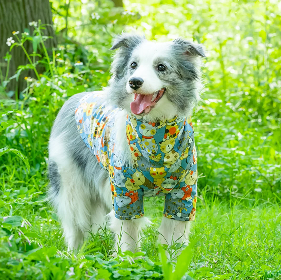 Thin Short Sleeve Pet Clothes, Casual Dog Clothes