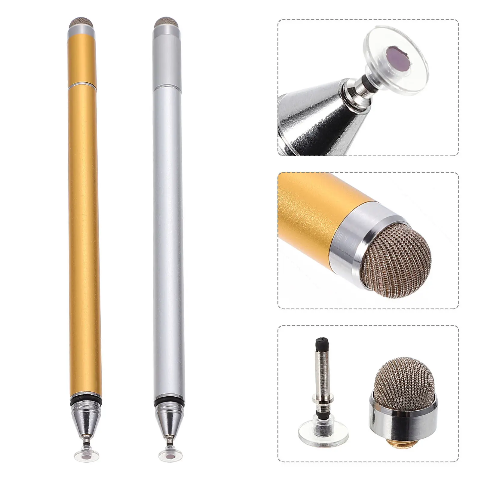 

1Set Touch Screen Pens High Precision Durable Capacitive Stylus for Drawing Designing Note Taking Digital Pen for Smartphones