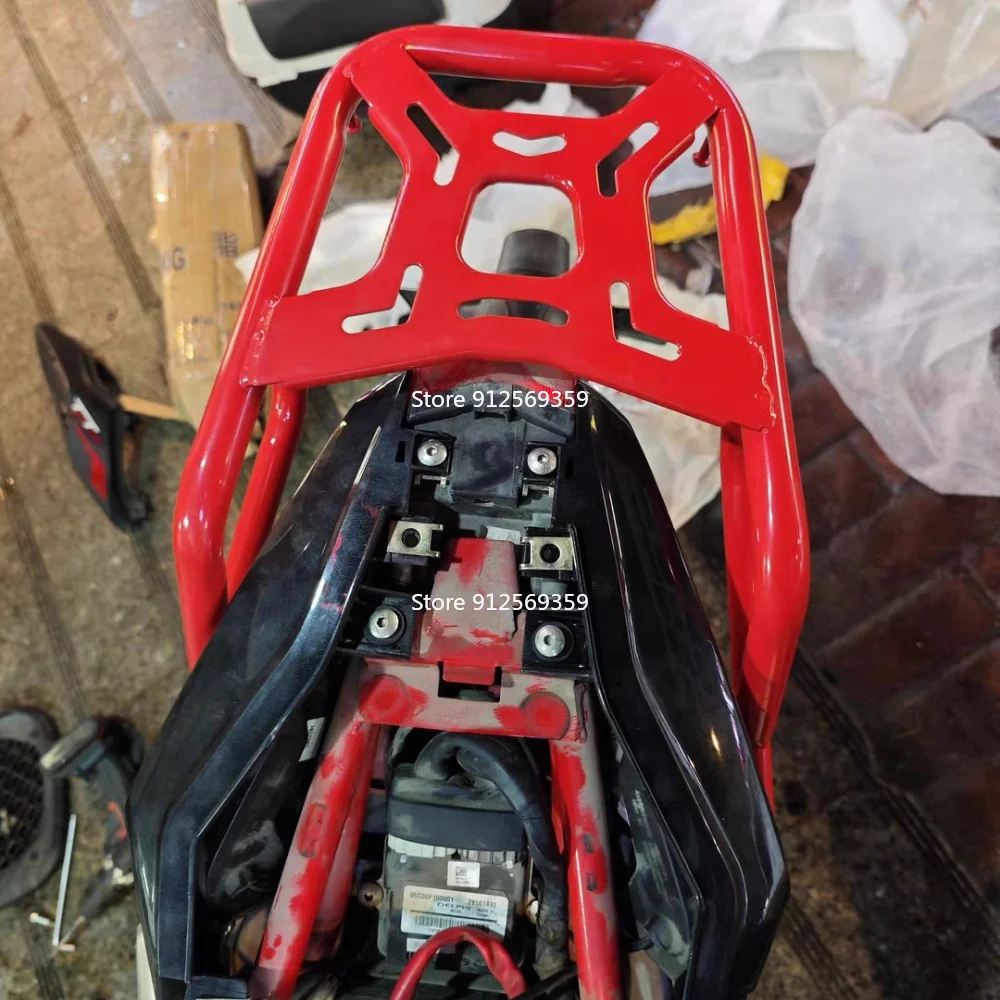 Motorcycle BJ125-3E TNT125 Rack Rear Box Rear Case Trunk Luggage Rack For Benelli BJ 125-3E TNT 125