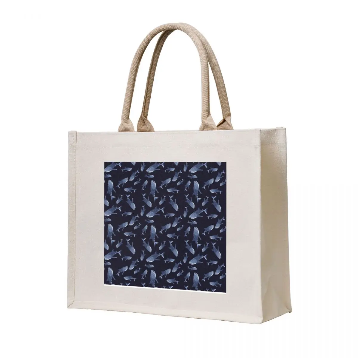 

WHALE SHARK PATTERN (NAVY BLUE) Tote Bag Women's bags women bag bags luxury women
