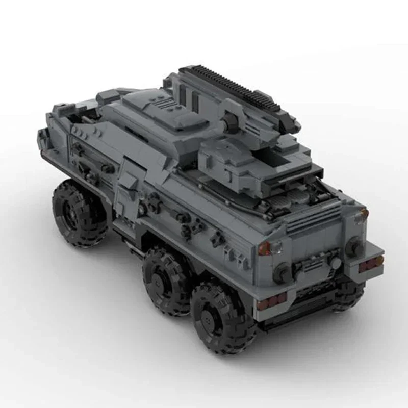 Moc Building Bricks Military Model Futuristic APC Radio Controlled Technology Modular Blocks Gift Christmas Toy DIY Set Assembly