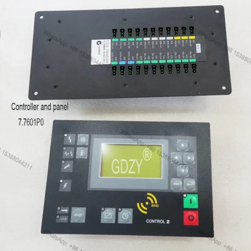 

Контроллер воздушного компрессора Sigma Control 2. Модель 7,7601 P0. Используемая и новая часть панели управления в состоянии.