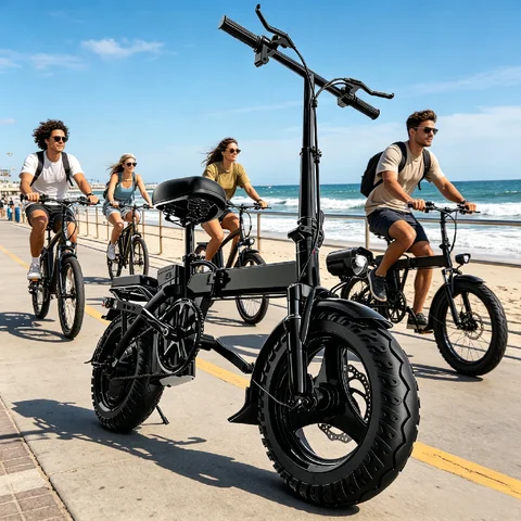 14 Inch 500W Urban Electric Bike for Fashion Riders, UL2849 Safety Certified, 45° Strong Hill Climbing, Crafted by Leading Manufacturer