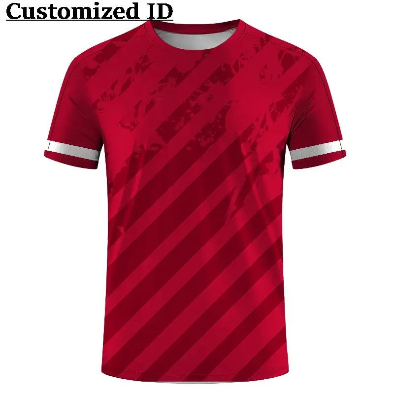 Men Sports Fitness Training Clothes 2023 New Summer Men's Quick Dry T-Shirts Casual Breathable Outdoor FitnessTee Customizable image 4