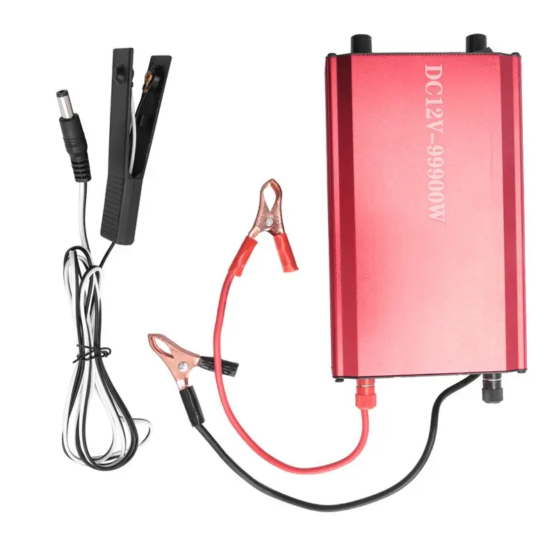 DC12V-99900W Dual Variable Inverter Head High Power 12V Multifunction Convenient Smart Battery Booster-B51B