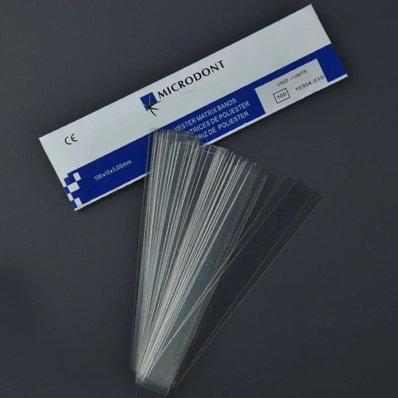 

Dental Interdental Spacer Disposable Polyester Film Forming Sheet Dental Whitening Tools 100*10*0.05Mm