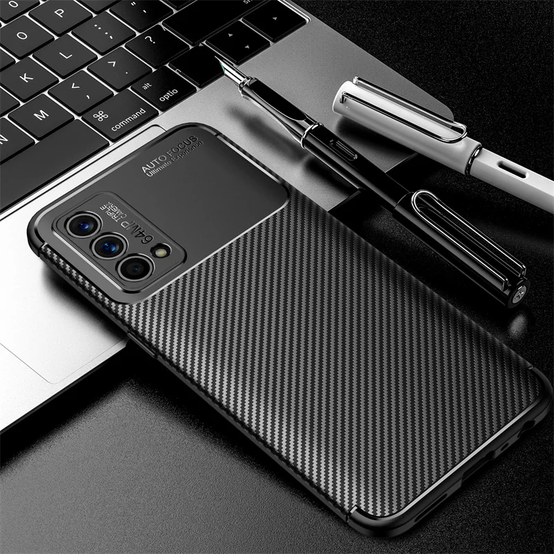 

Realme GT Master Edition RMX3363 RMX3360 Case Carbon Fiber Soft Cover For RealmeGT Master GTMaster RMX3360 Coque TPU Back Bumper