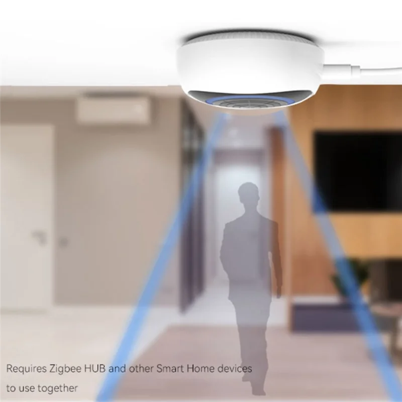 AD41-2023 ใหม่ Tuya ZigBee สมาร์ท Presence Sensor Micro-Motion ตรวจจับการเคลื่อนไหวของมนุษย์
