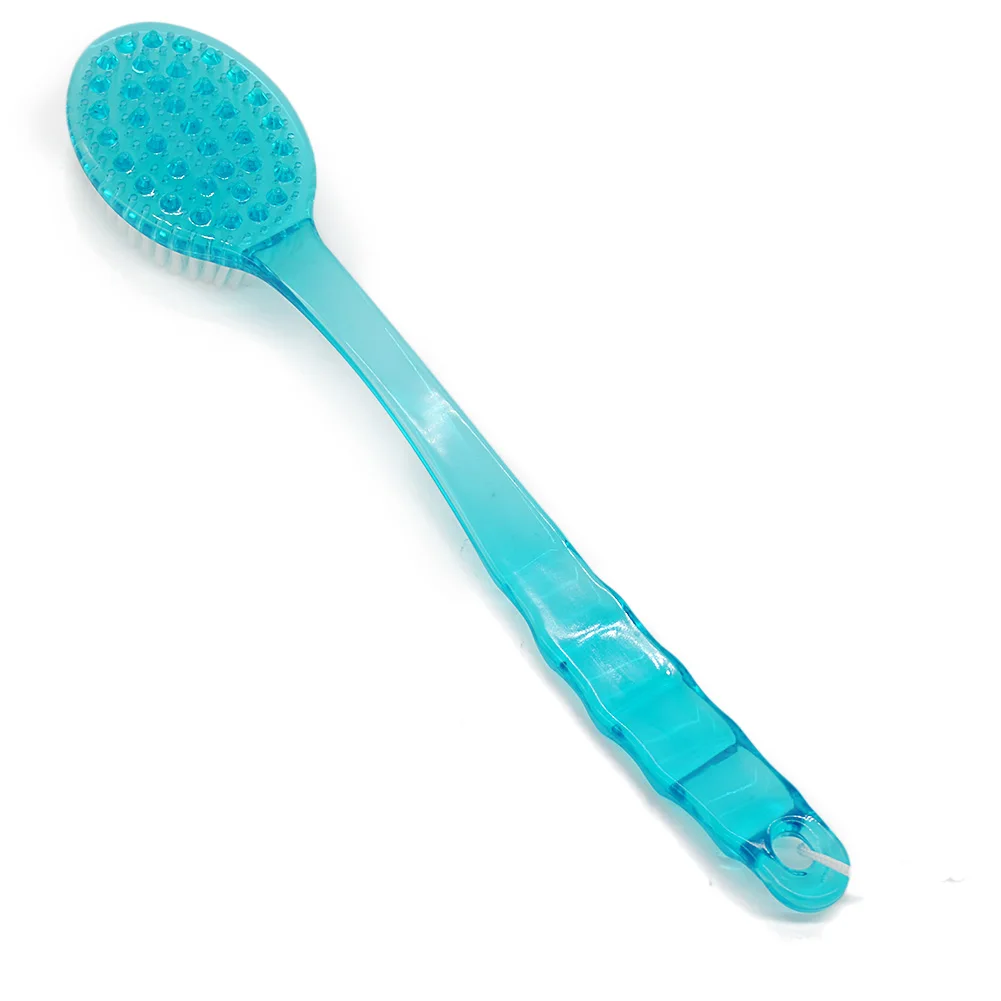 Long Handle Bath Brush Scrub Skin Massage Health Care Shower Reach Feet Rubbing Brush Body Exfoliation Brushes Bathroom Supplies