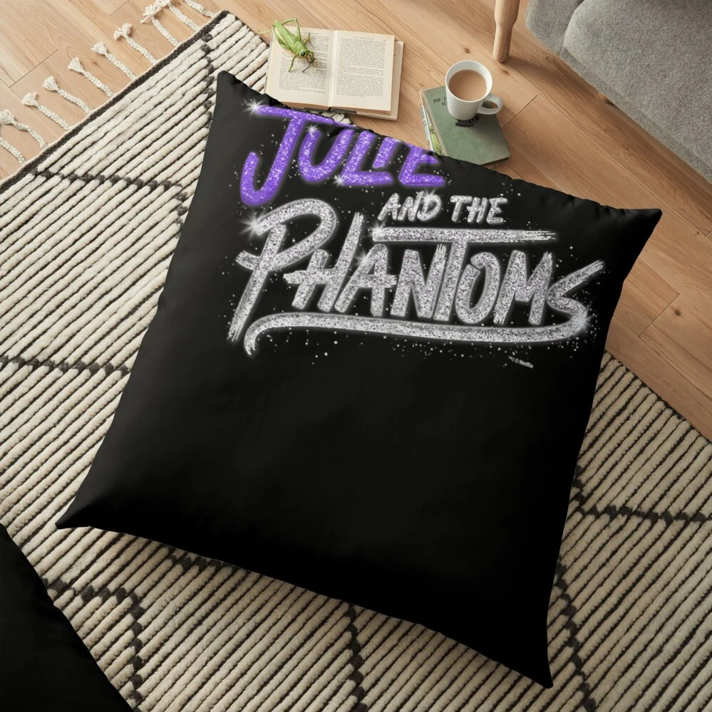 

Julie and The Phantoms, наволочка с многослойным логотипом, диван для автомобиля, мягкие аксессуары для украшения дома