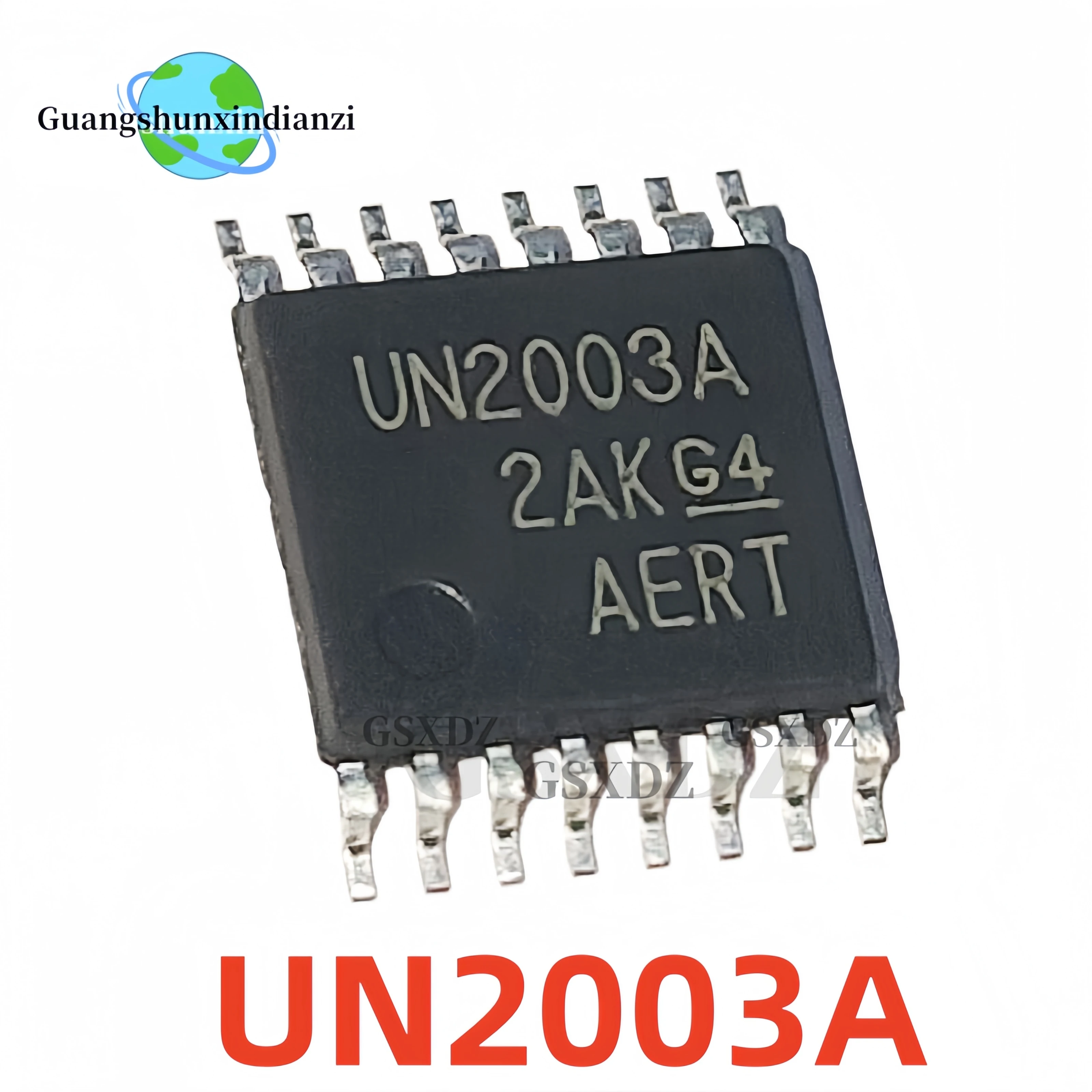 10PCS New original ULN2003APWR SMT TSSOP-16 UN2003A dense pin Darlington transistor