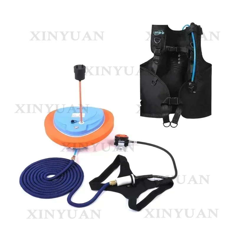 Mobile Tankless Scuba Snorkel: Rechargeable Portable Waterproof Diving Equipment – Up To 12 Meters, 3-5 Hours Underwater