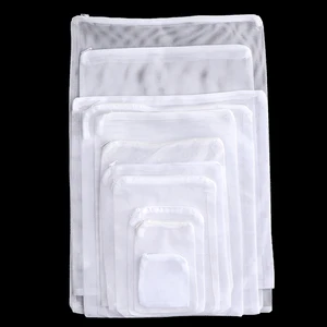 Aquário filtro malha saco, 1 parte, saco do engranzamento com zíper, bio-bola, carvão ativo 8 principais vendas bolsa aquário - №7